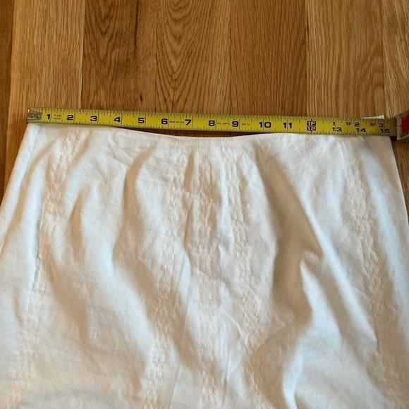 Elie Tahari linen A line skirt - Picture 9 of 11